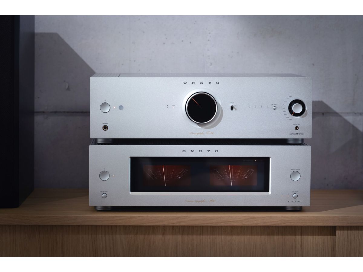 M80S - Power Amplifier, argent