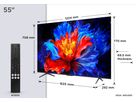 55P8K - 55 Zoll,4K,QLED,LEDDirect,144Hz,GoogleTV