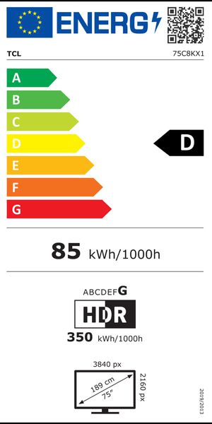 Etichetta energetica 252567