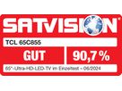 65C855 - 55 inch, 4K UHD, MiniLED, GoogleTV, 144H