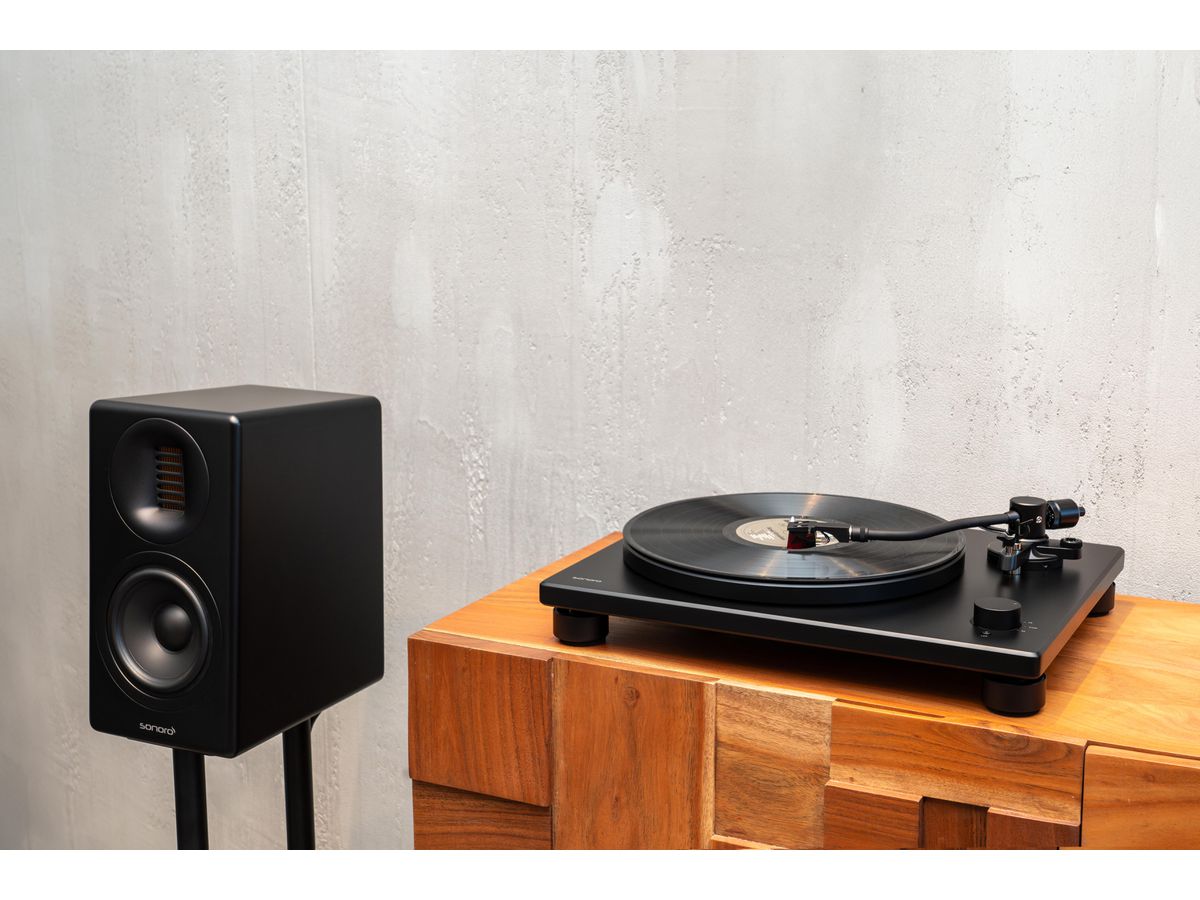 PLATINUM AUTOMATIC EAS - tourne-disque, noir-mat