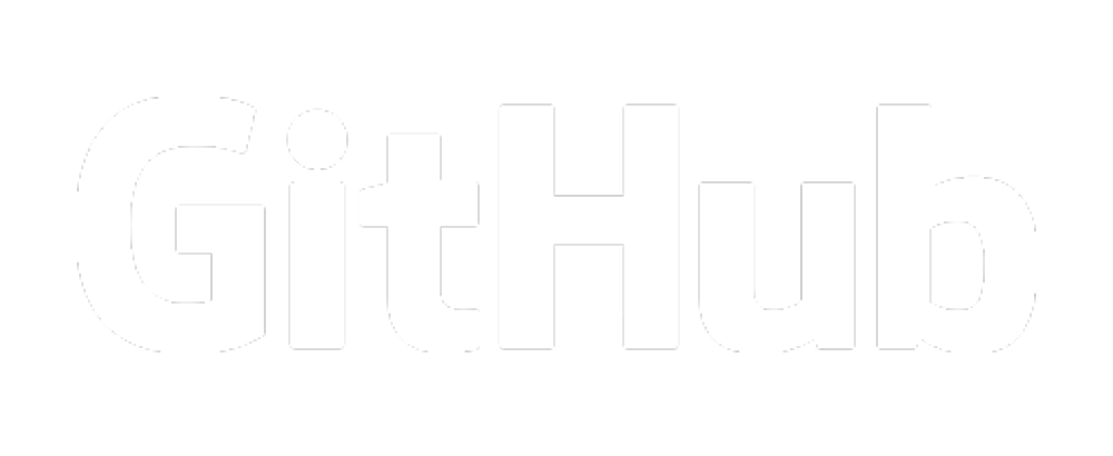 Logo von GitHub in Weiss