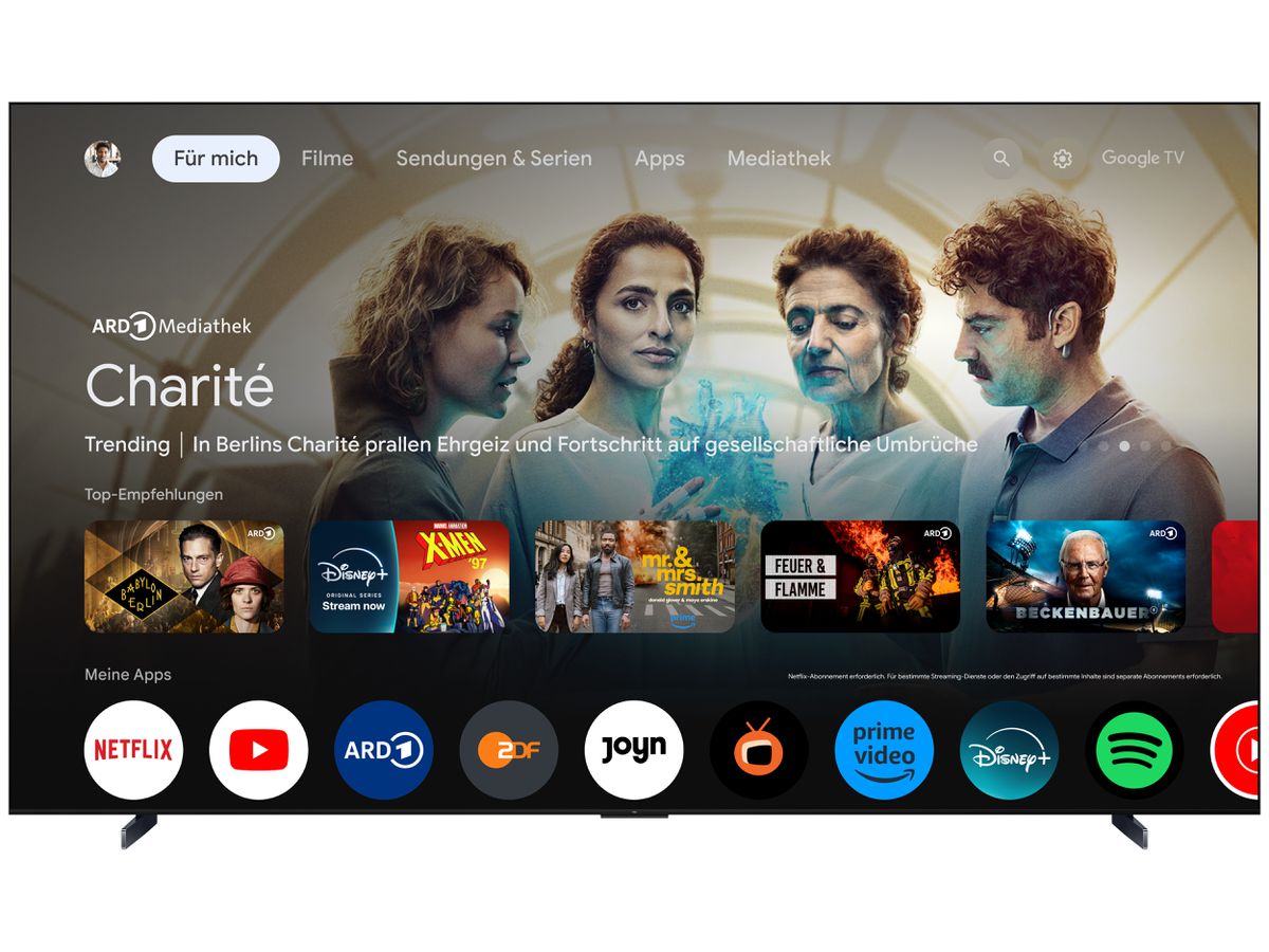 115C7K - 115 Zoll,4K,MiniLED,144Hz,B&O,GoogleTV