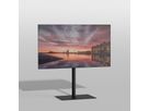 TV-Ständer SQUARE Schwarz Stahl - Höhe 100 cm