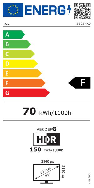 Étiquette énergétique 252580
