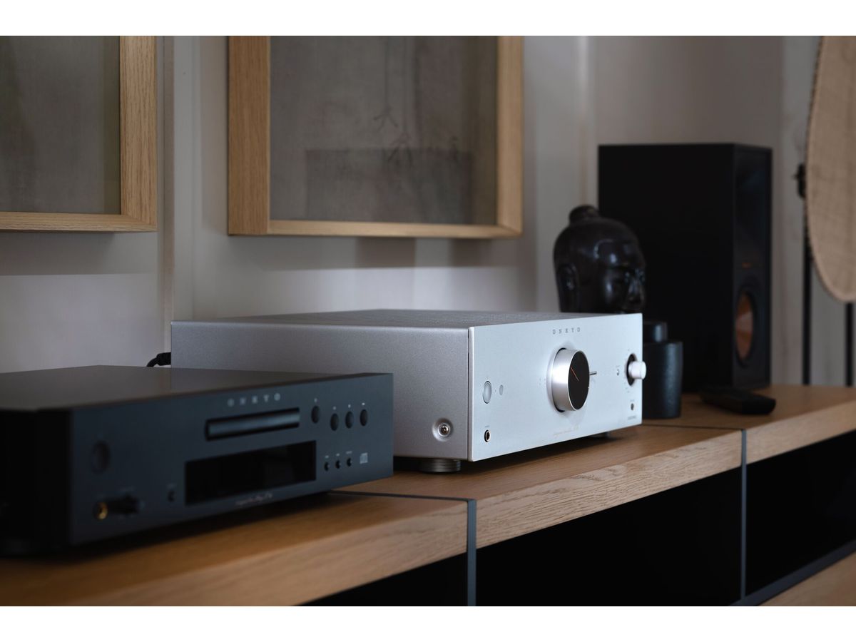 A50S - Network Integrated Amplifier, argent