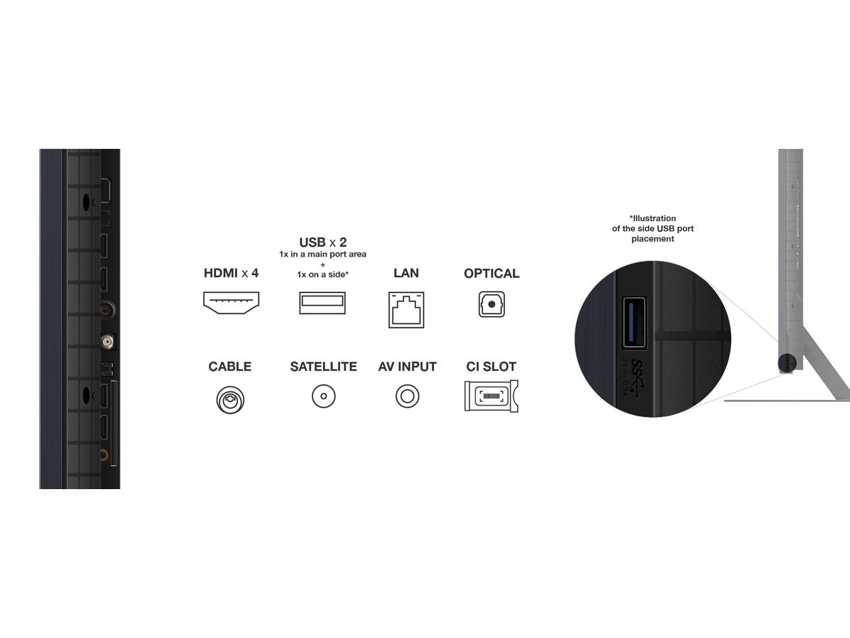 75C855 - 75 inch, 4K UHD, MiniLED, GoogleTV, 144H