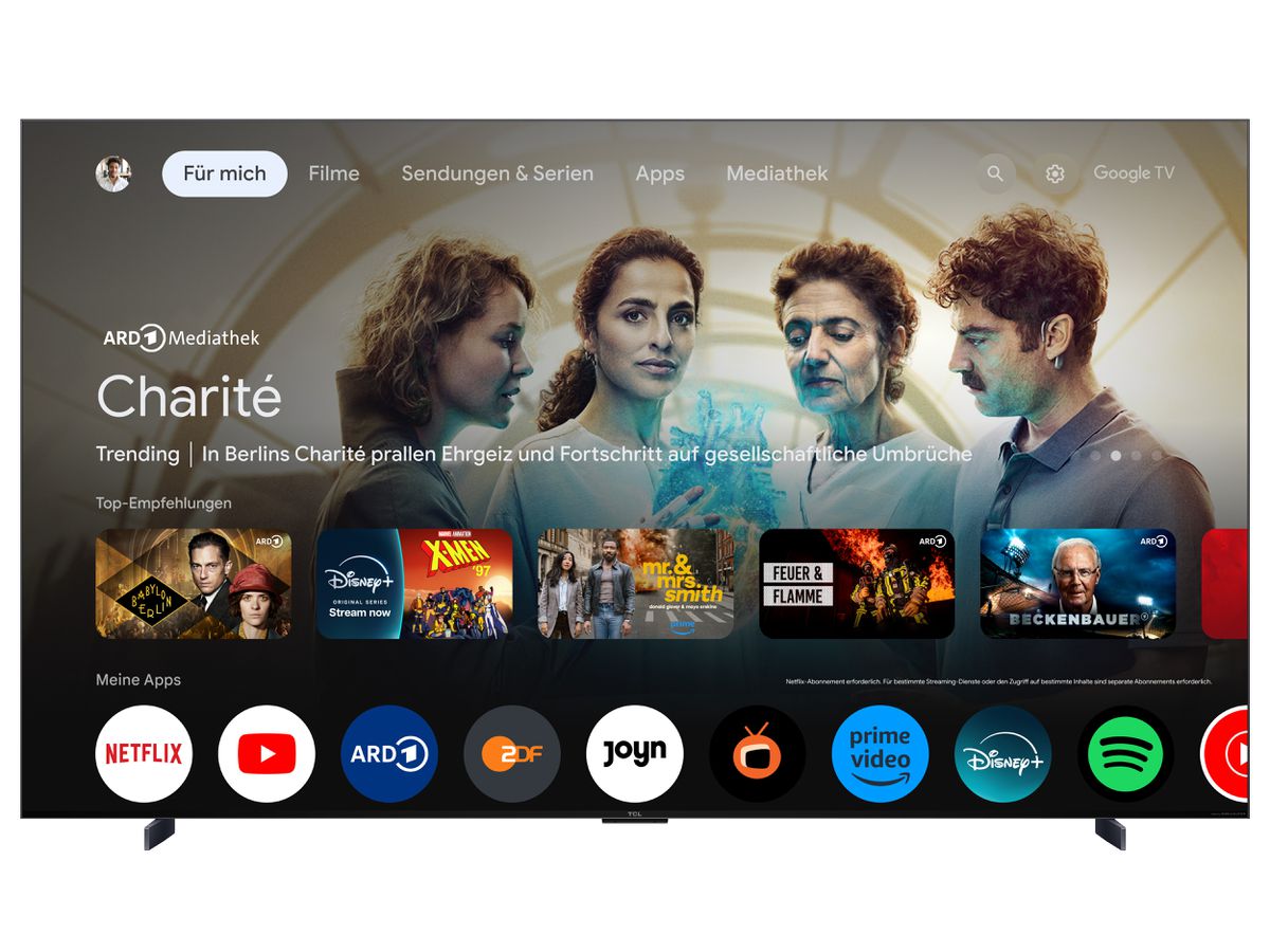 98C7K - 98 Zoll,4K,MiniLED,144Hz,B&O,GoogleTV