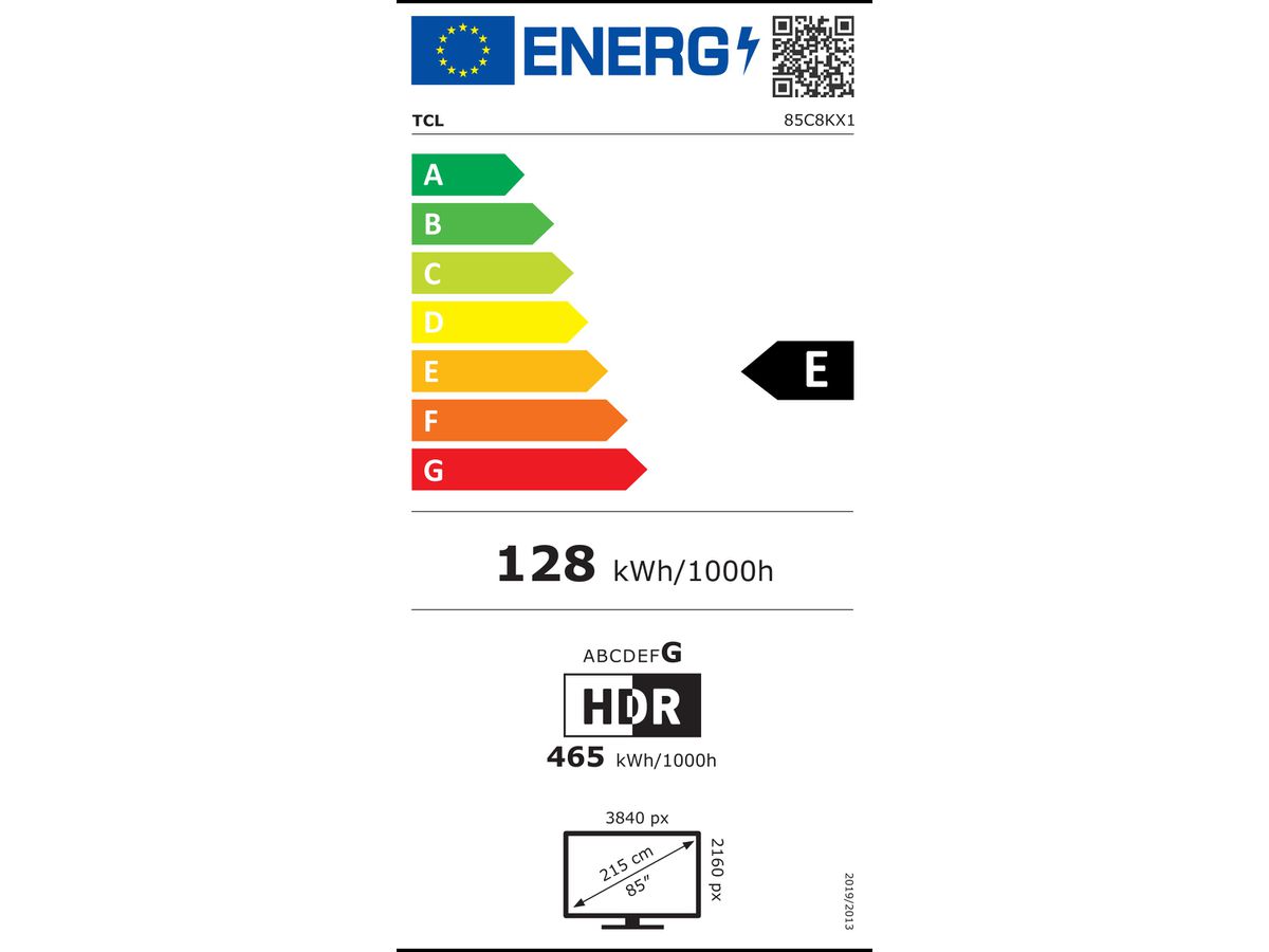 85C8K - 85 Zoll,4K,MiniLED,144Hz,B&O,GoogleTV