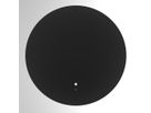 CAV-SPHERE-B-8WH - Bodenplatte Schwarzstahl, 54cm, Rollen