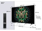 85C6K - 85 Zoll, 4K, MiniLED, 144Hz, GoogleTV