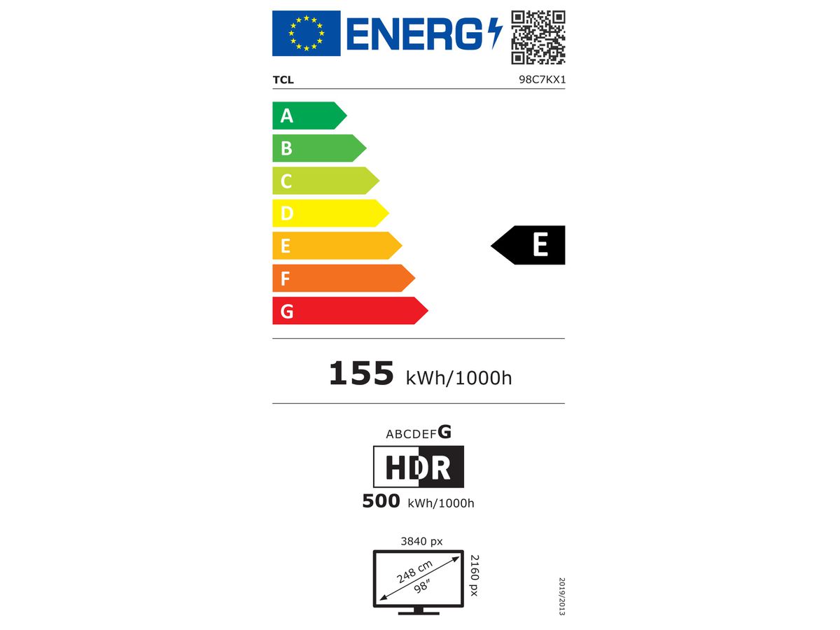 98C7K - 98 Zoll,4K,MiniLED,144Hz,B&O,GoogleTV