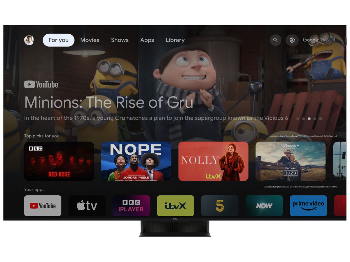 65C855 - 55 inch, 4K UHD, MiniLED, GoogleTV, 144H