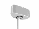 CSBP2W - Ständer zu Bluesound Pulse 2/Mini 2i ws