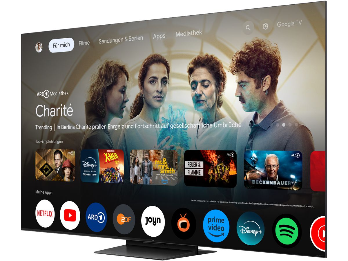 55C7K - 55 Zoll,4K,MiniLED,144Hz,B&O,GoogleTV