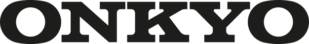 Logo von Onkyo in Schwarz