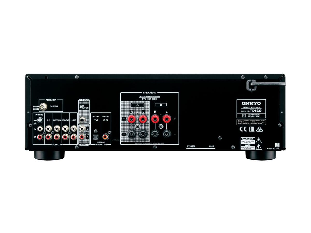 TX8220 - HiFi-Receiver, DAB+, schwarz