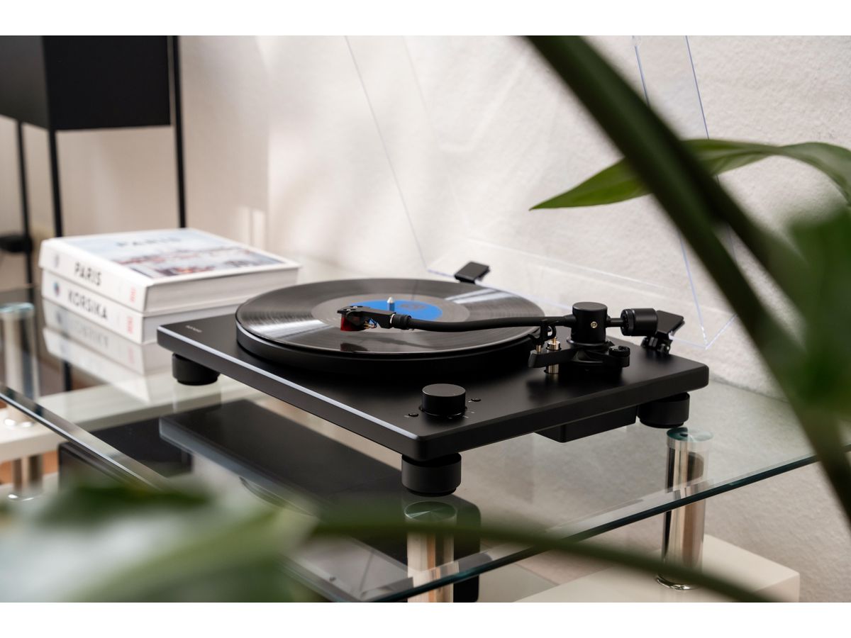 PLATINUM AUTOMATIC EAS - tourne-disque, noir-mat