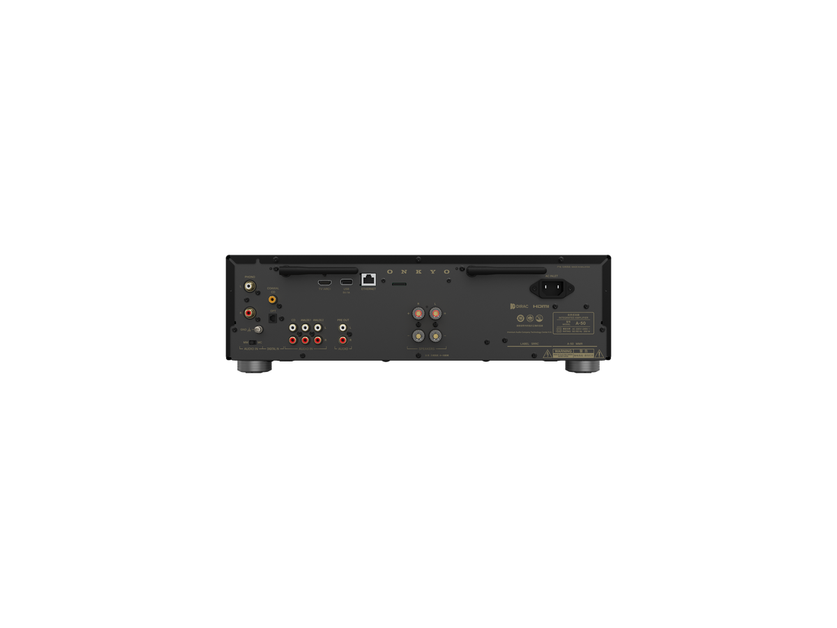 A50S - Network Integrated Amplifier, argent