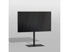 TV-Ständer SQUARE Schwarz Stahl - Höhe 100 cm