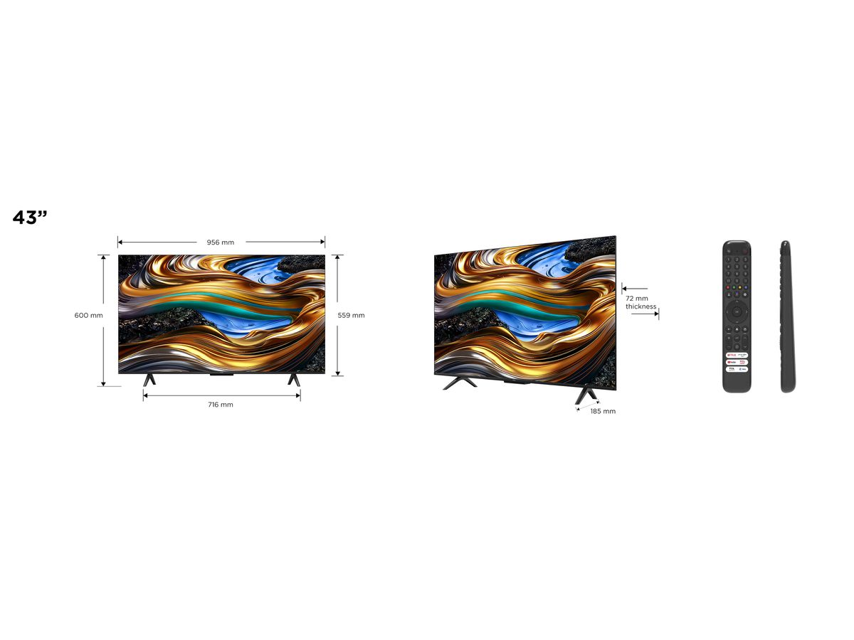 43P755 - 43 Zoll 4K UHD SmartTV,GoogleTV, WCG