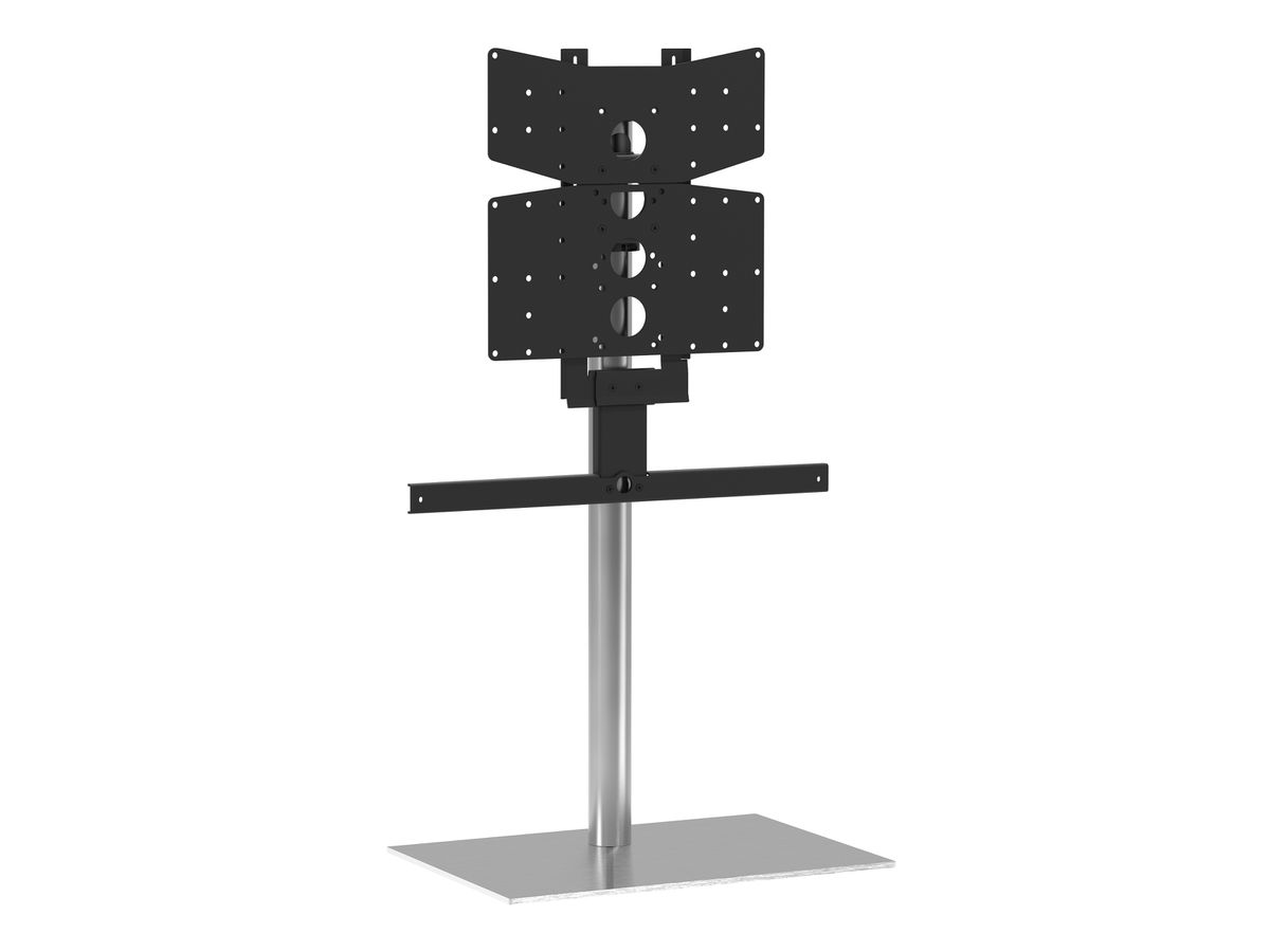 SQUARE100S01A - Support TV pour Sonos ARC, acier inox