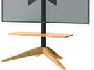 CROSS - TV-Ständer Eiche, Vesa 400x400
