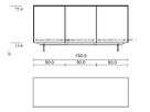 SB605-CONC-GDST-150cm - (Total 1 Karton)