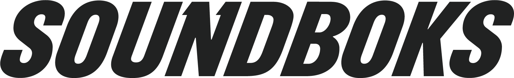 Logo von Soundboks in Schwarz