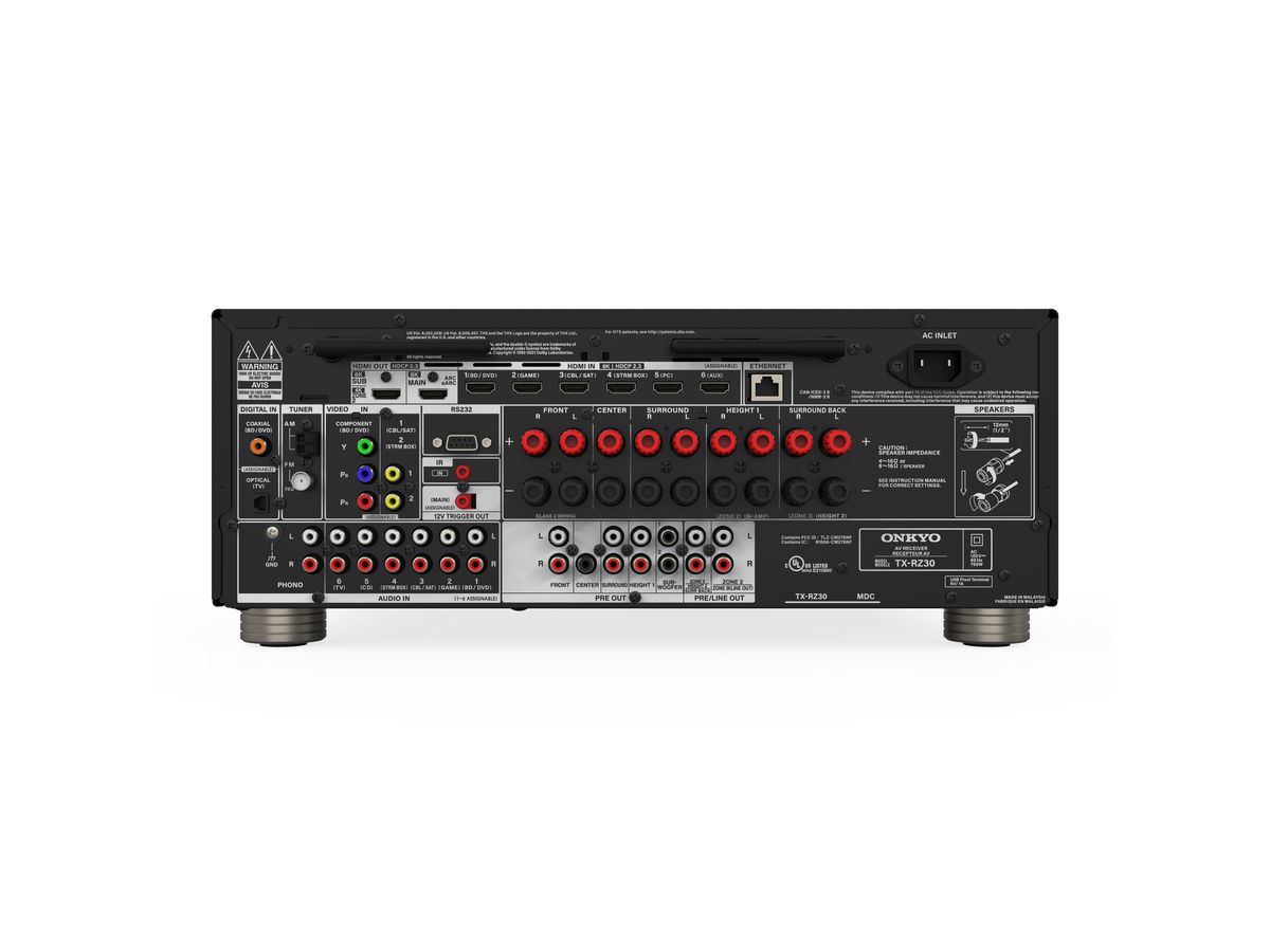 TX-RZ30 - AV-Receiver, noir