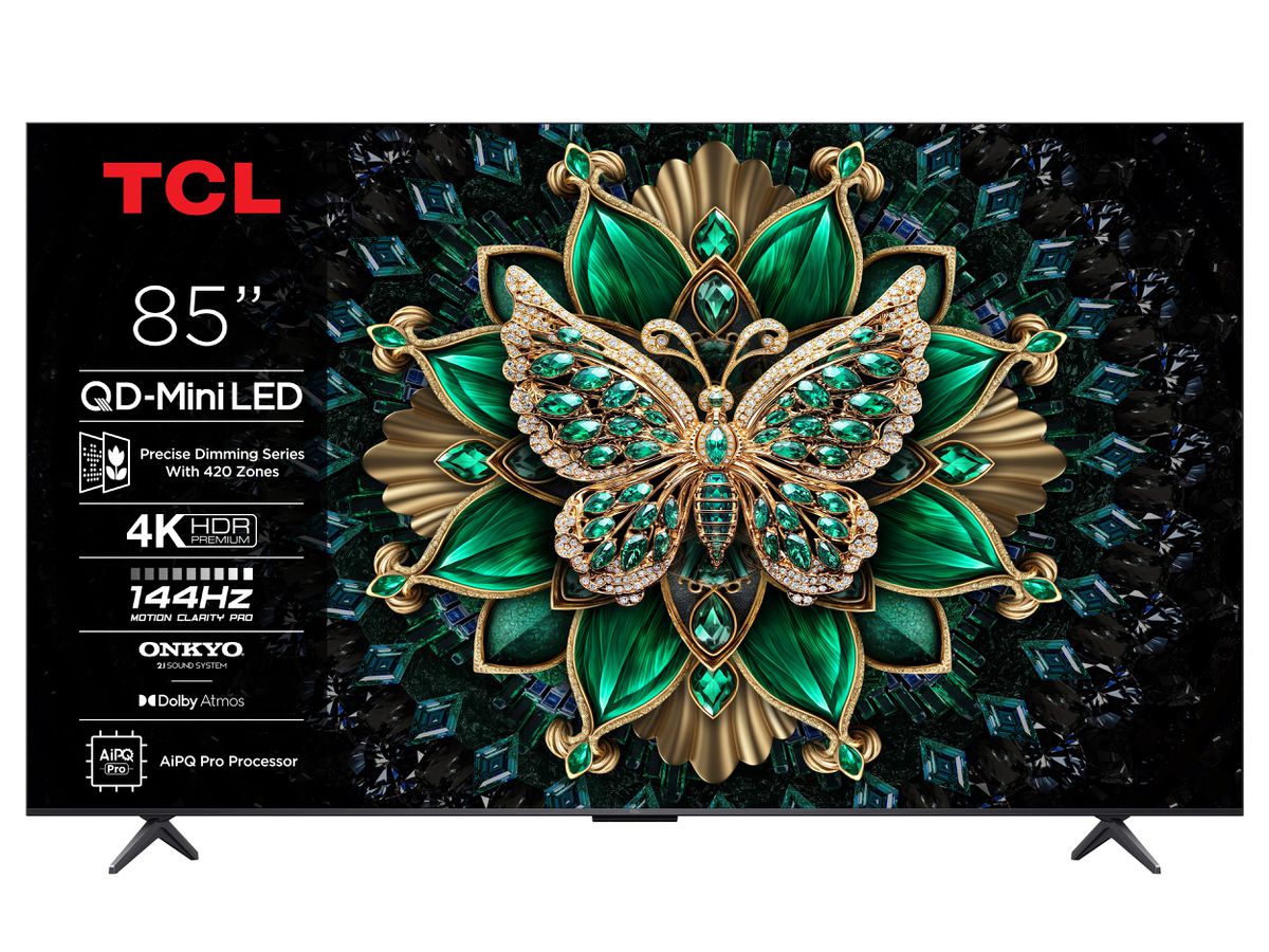 85C6K - 85 Zoll, 4K, MiniLED, 144Hz, GoogleTV