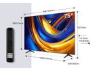 75P655 - 75 Zoll 4K UHD SmartTV,GoogleTV, WCG