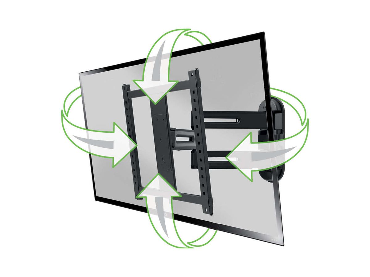 VMF822-B2 - Schwenkbarer Wandhalter 4D, medium