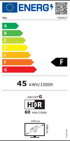 Energieetikette 252601