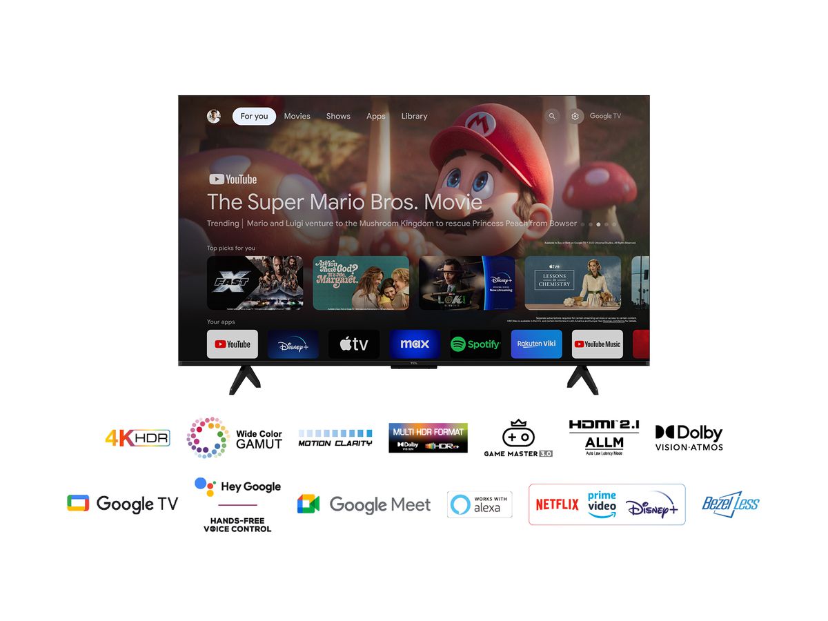 50P755 - 50 pouces 4K UHD SmartTV,GoogleTV, WCG