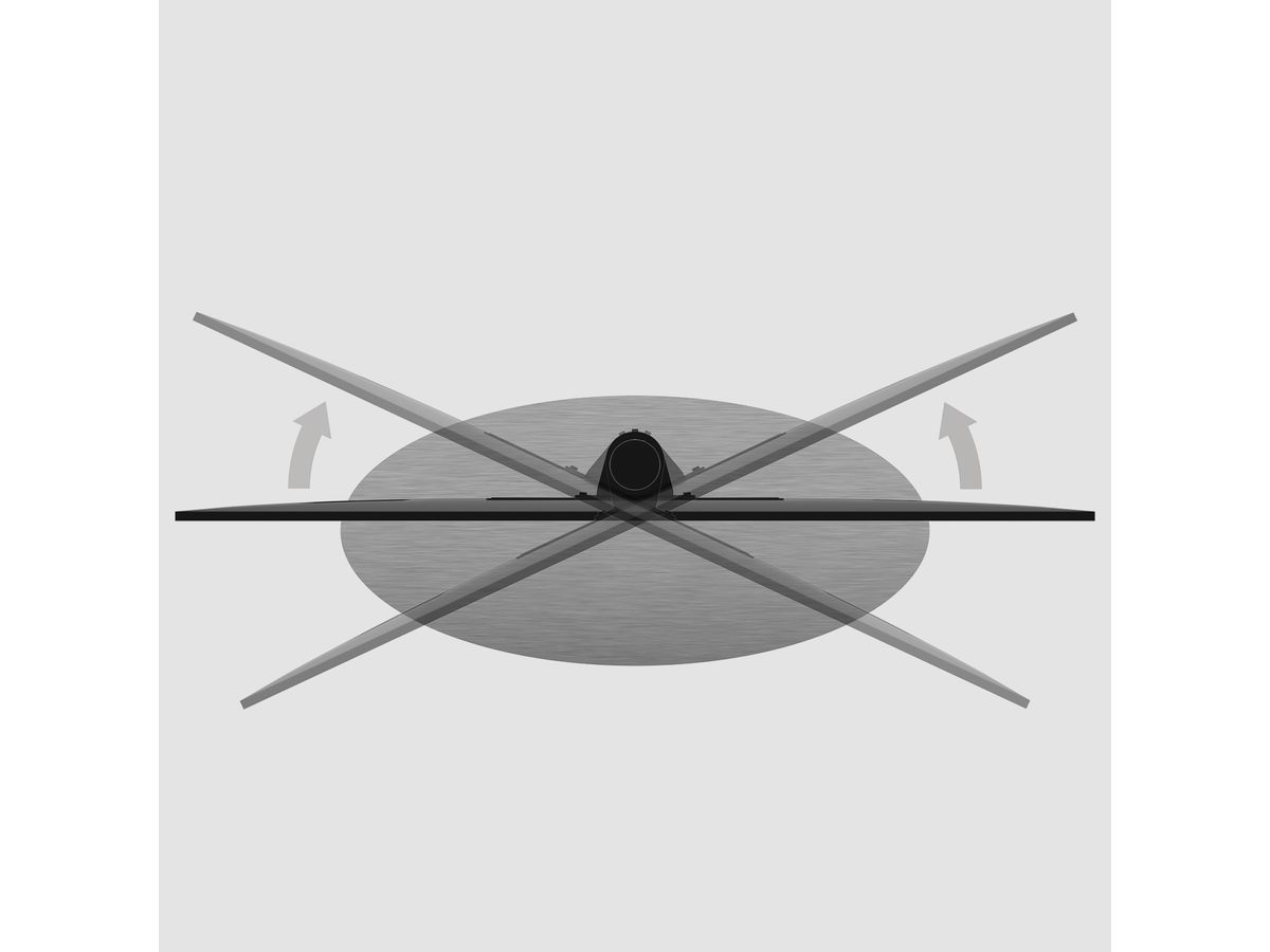 ORBIT100S01A - Support TV ORBIT, inox pour Sonos ARC
