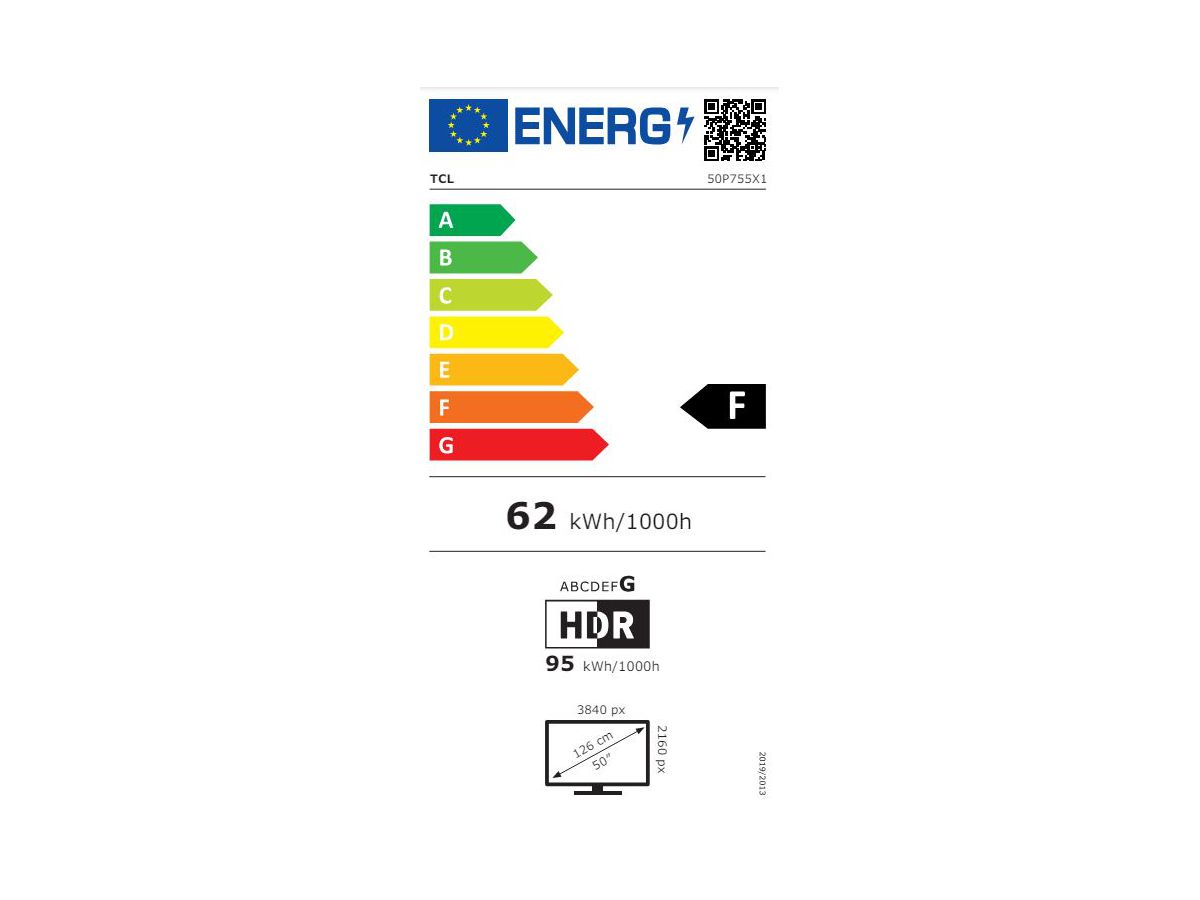 50P755 - 50 pouces 4K UHD SmartTV,GoogleTV, WCG