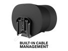 WSFME32-B2 - Wandhalter Sonos Era 300, Fix, Paar, blk
