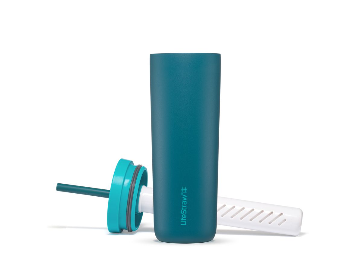 Tumbler - Filtre à eau, Laguna Teal