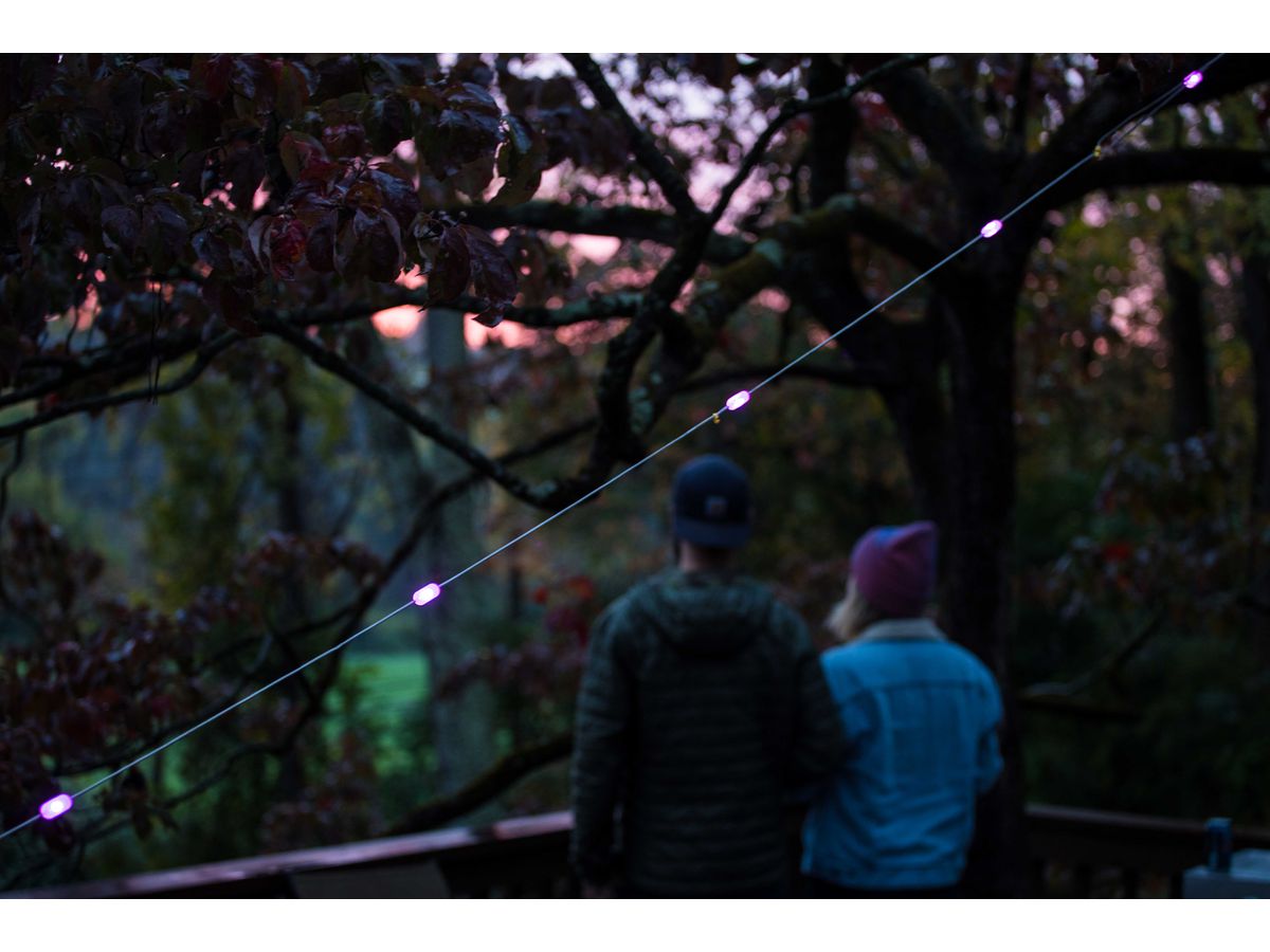 Solar String 18 Color - String Lights, Solar, 5m