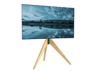 TRIANGLE120B01 - TV-Ständer Eiche, Vesa 75x75 - 400x400